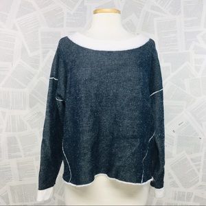 Calvin Kline Jeans Slouchy Oversize Sweater Large